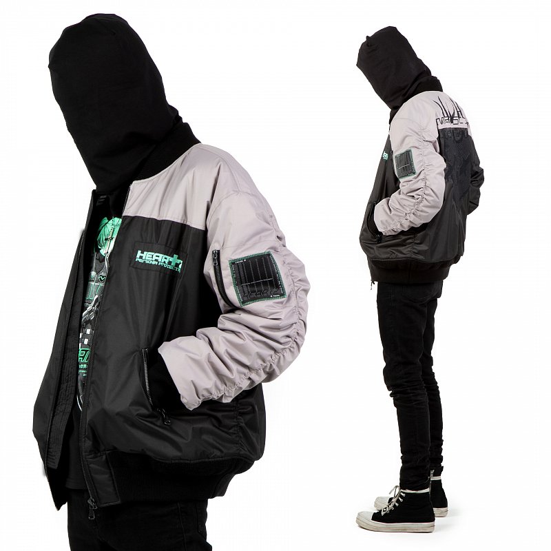 «Type-A» Monochrome Flight Jacket